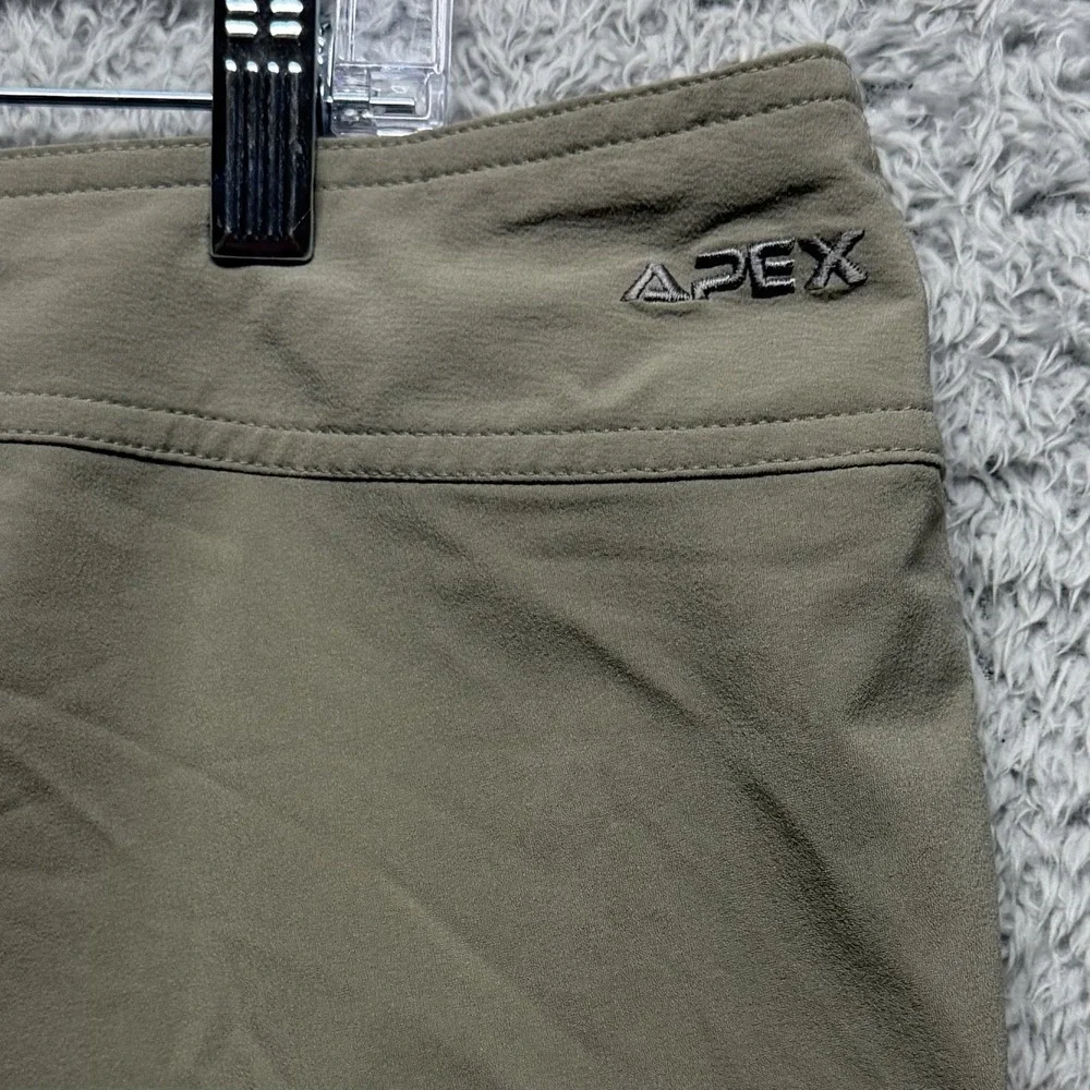 The North Face Mens Boardshorts Size 38 Khaki Tan Hybrid Apex Stretch Watersport